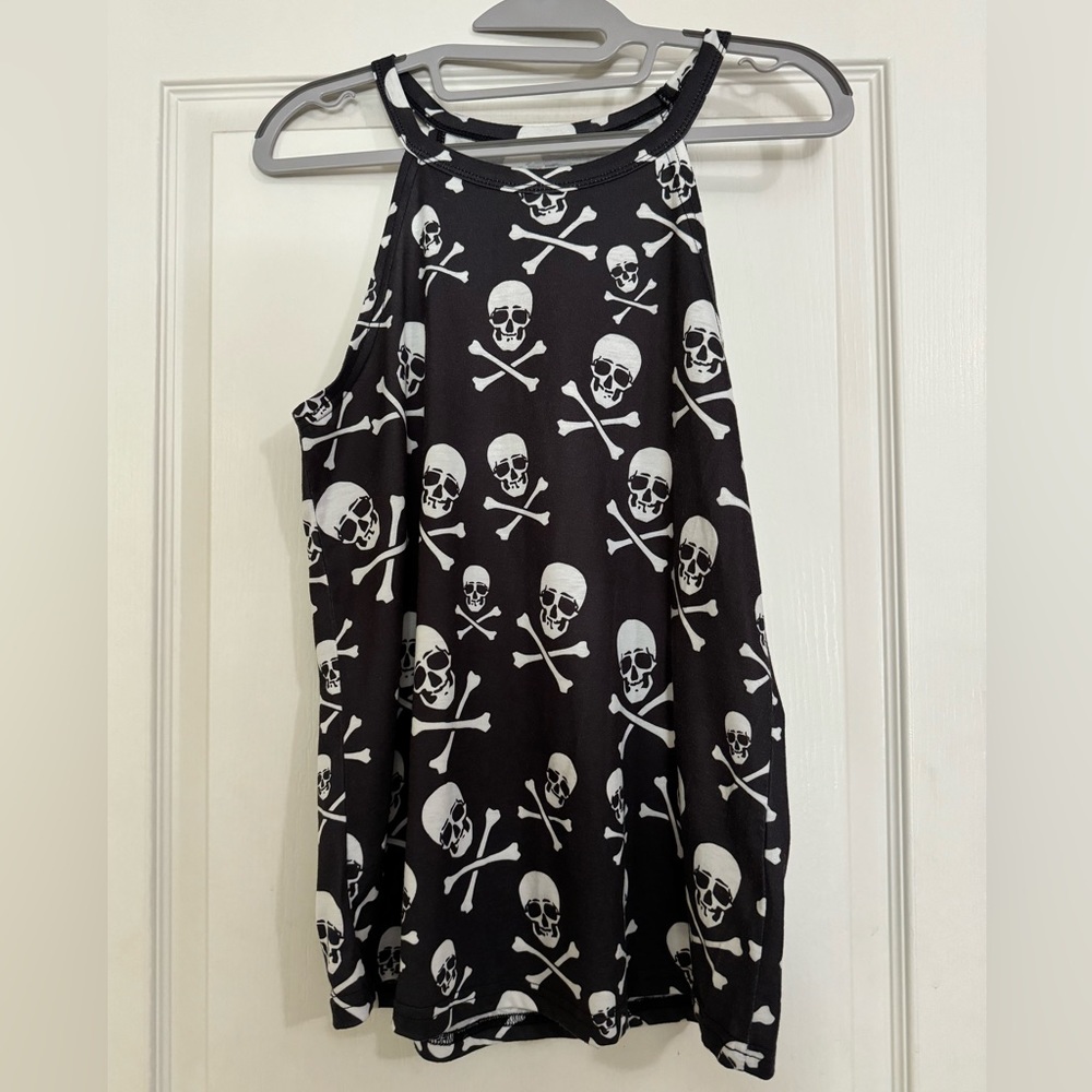 Skull tank top